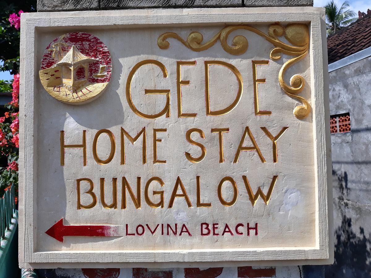 Gede Homestay Lovina  Exterior photo
